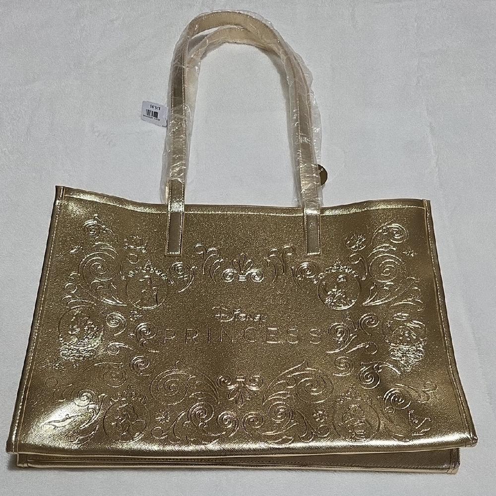 Bath & Body Works Gold Embossed Tote